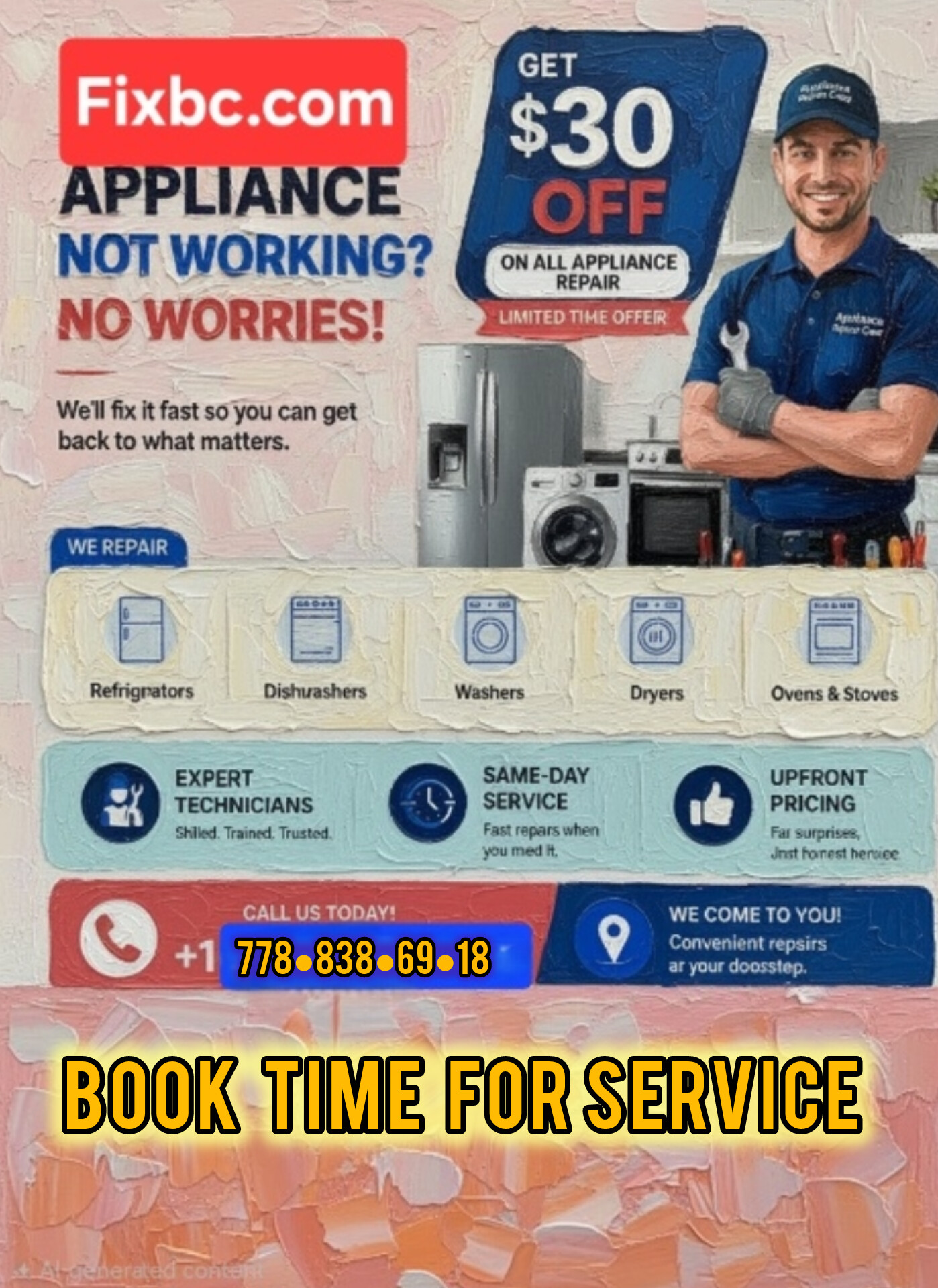 Appliance repair in Vancouver